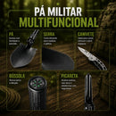 Pá Tática Survival Pro - Compre 1 LEVE 3 🔥