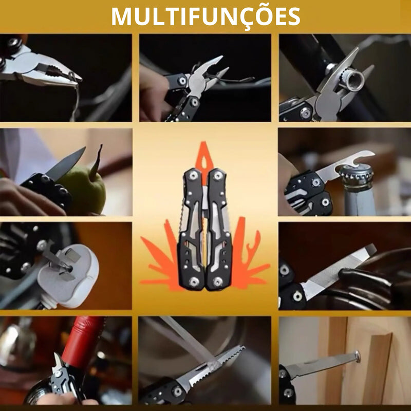 Alicate Multi-Tático  Tucunas™ - 14 em 1