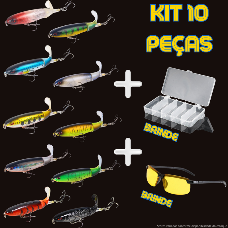 Isca Artificial Shark Pro Tucunas™ - Edição Limitada🔥