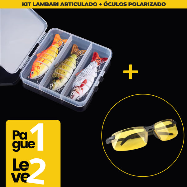 Lambari Articulado Tucunas™ - Frete Grátis Apenas Hoje 🔥