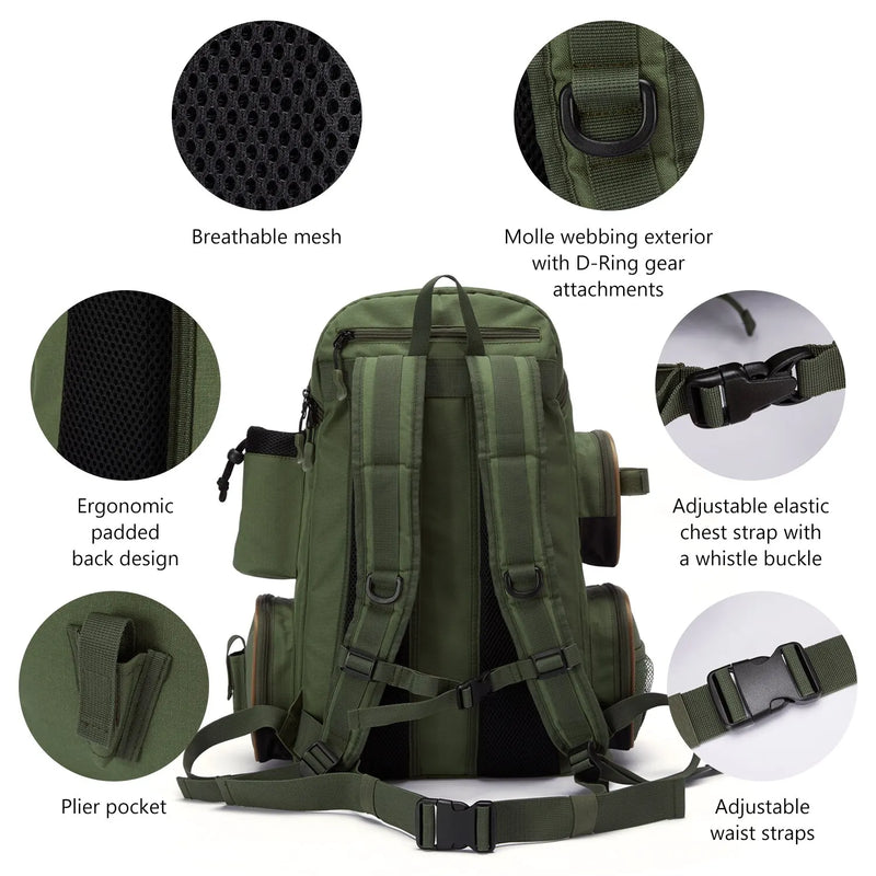 Mochila Bassdash Exclusive Tucunas™ Multifuncional