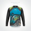 Camiseta de Pesca Unisex UV Premium Vizza Sports - Edição Exclusica Tucunas Pro 🔥